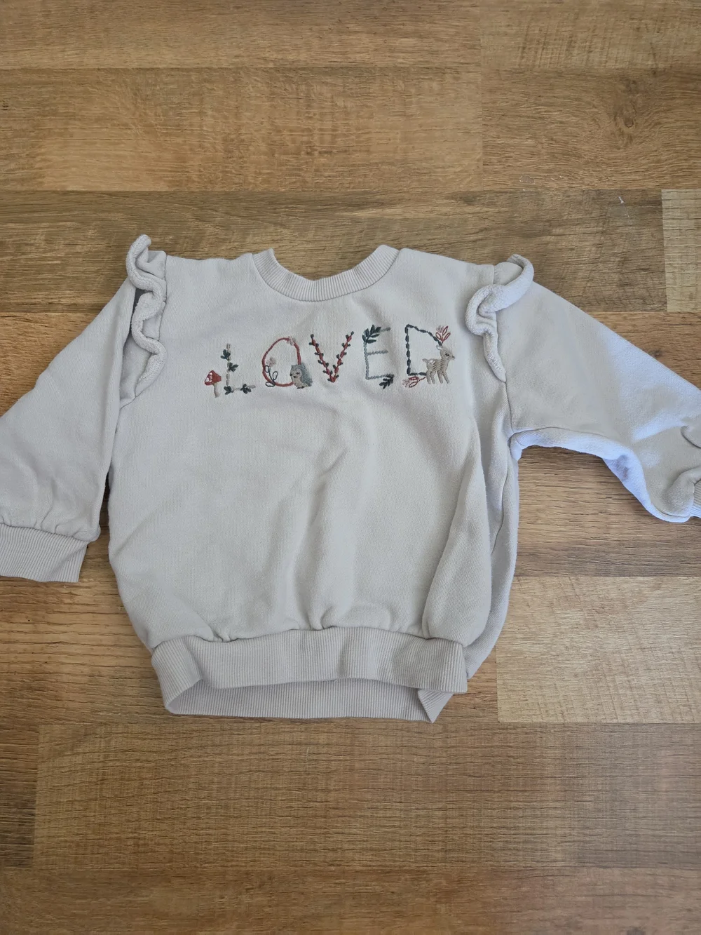 Toddler Floral & Embroidered Lot with Ribbed Leggings - Pink, Green, Cream